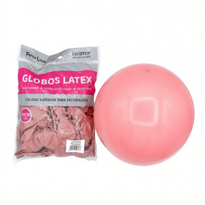 Party Love <b>Latex</b> Balloons 30cm <b>Pink</b> Opaco R12 For Decoration - Product Image 2