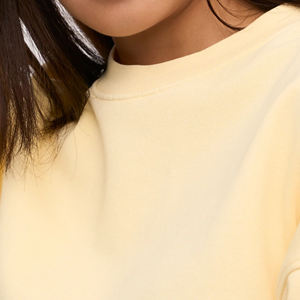 Ventes en gros OEM de pulls en molleton à col rond surdimensionnés imprimés pour femmes, pour l'hiver - Product Image 6