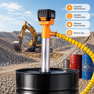 Cordless Electric Drum <b>Pump</b> Portable Lithium <b>Battery</b> Diesel Oil Transfer for 200L Barrel 50L/min - Product Image 6
