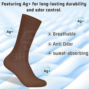 Chaussettes décontractées d'automne pour hommes confortables coton de haute qualité mode respirant 2 orteils équipage personnalisable - Product Image 4