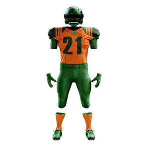 Comfortable American Football Jersey with Newest Style Breathable Plus Size Uniform Featuring Sublimation Printed Techniques - Product Image 3
