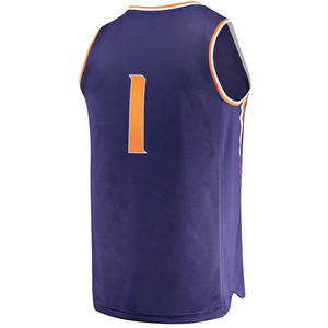 Maillot de basket-ball sans manches fabriqué par des professionnels, 100% polyester, séchage rapide, couleurs et logo personnalisés, maillot de basket-ball à vendre - Product Image 2