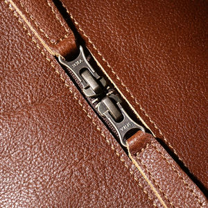 Grands sacs de voyage polochon étanches OEM ODM pour hommes sacs polochon en cuir avec logo personnalisé - Product Image 6