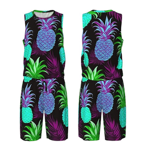 Nouvel arrivage d'uniformes de basket-ball de haute qualité avec impression par sublimation vêtements de sport d'été en polyester grande taille et respirants - Product Image 1