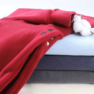 เสื้อฮู้ดโอเวอร์ไซส์ผู้ชายผ้าคอตตอน100% ขนาดใหญ่ออกแบบโลโก้ได้ตามต้องการขนแกะสองชั้นกระดุมลายการ์ตูนยาวสั้นสำหรับฤดูใบไม้ร่วง - Product Image 2