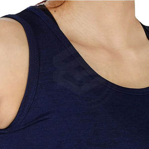 Cómoda ropa de fitness para gimnasio Camiseta sin mangas para mujer Ropa activa Precio bajo En stock Camiseta sin mangas para mujer - Product Image 6