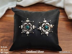 Bijoux oxydés à motifs floraux Ensembles de bijoux pour femmes - Product Image 6