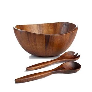 Tazón de Servir de Madera de Mango Natural para Cocina, Hotel y Restaurante, Fabricante - Product Image 4