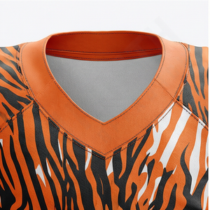 ชุดอเมริกันฟุตบอลแบบซับลิเมชั่นทันสมัย ปรับแต่งได้เต็มที่ พร้อมงานปัก ไซส์ใหญ่ ผ้าโพลีเอสเตอร์ 100% คุณภาพระดับมืออาชีพ - Product Image 4