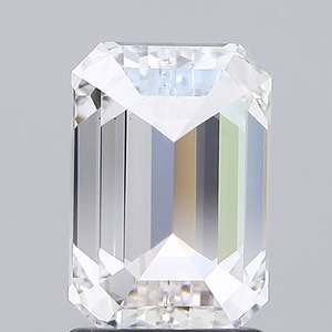 Vente en gros de diamants synthétiques couleur E certifiés IGI 1.01 carats taille émeraude VVS2 cultivés en laboratoire processus CVD/HPHT diamants CVD/HPHT en vrac - Product Image 3