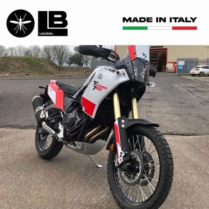 Adesivi Protettivi 3D per Forcella su Misura per Yamaha Tenere 700 2019-2022, Adesivo Serbatoio Moto Compatibile con Motociclette - Product Image 3