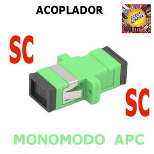 Coupleur de fibre optique monomode SC APC - Product Image 1