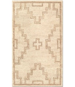 พรมปอกระเจาถักด้วยมือพรมตกแต่งพื้นเรียบทันสมัยเป็นมิตรต่อสิ่งแวดล้อม - Product Image 1