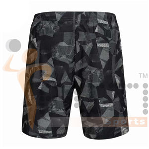 Shorts d'entraînement hommes Top qualité prix usine blanc Football Football Shorts avec bande et maille personnaliser Shorts de sport - Product Image 3