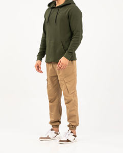 Sweats à capuche épais en éponge française surdimensionnés 460gsm couleur unie unie en gros à épaules tombantes 100% coton - Product Image 5