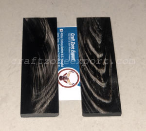 Blocs de corne de buffle, matériau organique, couleur corne, polis, style animalier, taille et logo personnalisés pour manches de couteau, haute qualité artisanale - Product Image 6