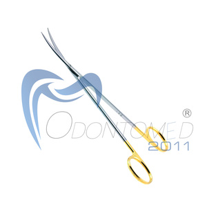 Tijeras de Disección Metzenbaum, Superventas, Carburo de Tungsteno, 5 1/2 Pulgadas, Afiladas/Curvas, Certificación CE, Uso Hospitalario, Acero Inoxidable - Product Image 4