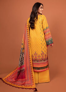 Mostaza satén indio pakistaní musulmán mujeres verano Festival desgaste Palazzo Salwar Kameez Maxi transpirable - Product Image 6