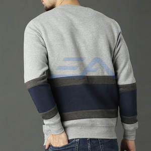 Sudadera de Forro Polar de Alta Calidad para Hombre, Cuello Redondo, Manga Larga, Informal, para Invierno, al por Mayor, Personalizable, en Existencia - Product Image 3