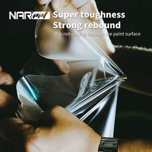 Film de protection transparent NAR PPF de qualité professionnelle en TPU 2 mil, résistant aux solvants, anti-taches, protection de surface de peinture automobile haut de gamme - Product Image 3