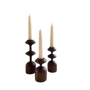 Bougeoir en bois naturel de haute qualité support de bougie de conception fabuleuse pour la maison et l'hôtel pour les accessoires de décoration de Table de Noël - Product Image 6