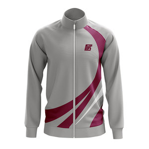 Chaqueta Deportiva Sublimada con Cremallera Completa para Hombre, Secado Rápido, para Gimnasio, Actividades al Aire Libre y Deportes de Equipo - Product Image 1