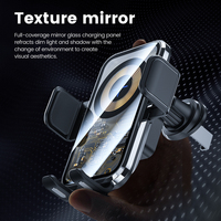 2025 Hot Eway 15W pour support de voiture sans fil type-c Smart Induction Auto-Clamp Installation facile Support de charge et supports