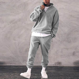 Sudadera Deportiva de Felpa con Media Cremallera y Bordado Personalizado de Fabricante Mayorista OEM - Product Image 4