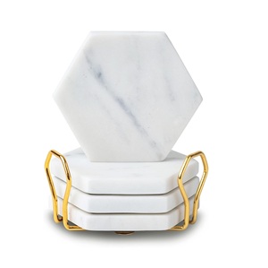Premium Quality Creative <b>Marble</b> Mats Set Gift Low Price Most Demanding <b>Marble</b> <b>Coasters</b> for Dinning Tabletop Accessories - Product Image 5