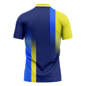 Polo de tennis imprimé sans couture le plus vendu Polyester de haute qualité Spandex manches complètes respirant extensible dans les quatre sens actif - Product Image 6