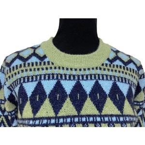 Suéter de Invierno para Mujer 100% Lana, con Logotipo Bordado Estampado, Cuello Redondo, Alta Calidad - Product Image 3