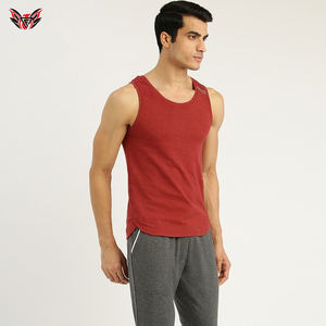Solid Color Summer Sleeveless T-Shirt Fitness Vest Cotton Training Shirt Fitness <b>Tank</b> <b>Top</b> <b>Men</b> - Product Image 6