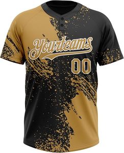 เสื้อซอฟต์บอลแบบระเหิดผ้าโพลีเอสเตอร์ระบายอากาศใส่สบายปรับแต่งโลโก้ของคุณเองได้ตามสมัยนิยม - Product Image 2