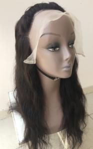 Vente en gros 22 pouces brésilien vague naturelle Remy Extensions de cheveux 13x4 Transparent pour dentelle frontale nouveau style perruque inde cheveux hauts - Product Image 2