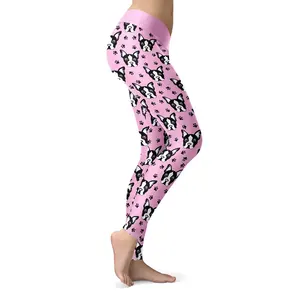 Leggings de Yoga con cintura elástica para mujer, pantalones de entrenamiento físico, entrenamiento de gimnasio de talla grande, ropa deportiva activa de cintura alta - Product Image 6