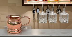 Taza lisa de cobre de mula de Moscú de diseño moderno de 14oz, taza de regalo sólida con mulas para café y cerveza de jengibre - Product Image 3