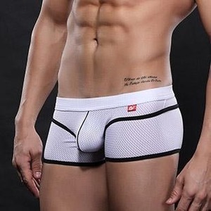 Cómodos Calzoncillos Clásicos Antibacterianos Sin Costuras Transpirables de Secado Rápido de Algodón y Fibra de Bambú con Diseño Sólido para Hombre - Product Image 6