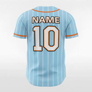 Camiseta de Béisbol con Cuello Redondo, 100% Poliéster, Estampada, Antibacteriana, Color Personalizado, Uniforme de Béisbol para Adultos, 160g - Product Image 4