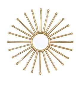 Espejo de Pared de Metal de Primera Calidad Chapado en Oro, Diseño Exclusivo, Hecho a Mano, Espejo Decorativo de Pared Más Vendido con Marco Personalizado - Product Image 2