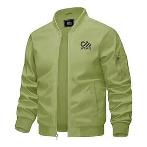 Veste bomber à col montant et capuche personnalisée unisexe en gros, haute qualité, mode, meilleur prix - Product Image 3