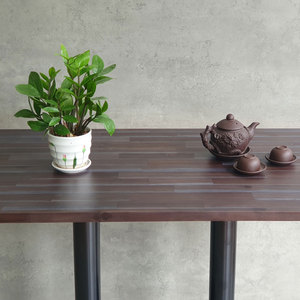 โต๊ะกาแฟไม้สักทันสมัยขนาด 120x60 ซม. ขาเหล็ก ทนทาน รุ่น CFD68182 เหมาะสำหรับห้องนอน ใช้เป็นโต๊ะกลางได้ - Product Image 6