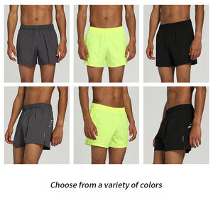 Pantalones cortos para hombre deportivos personalizados de alta calidad al por mayor, pantalones cortos de verano para correr en el gimnasio - Product Image 3