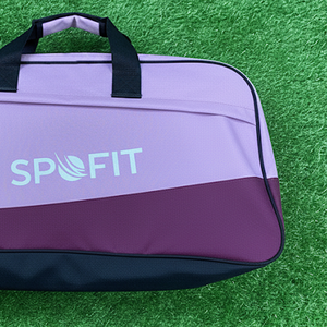 Bolsa de lona plegable con logotipo personalizado para las cuatro estaciones, para deportes al aire libre, gimnasio con bolsillo húmedo, compartimento para zapatos, viaje - Product Image 6