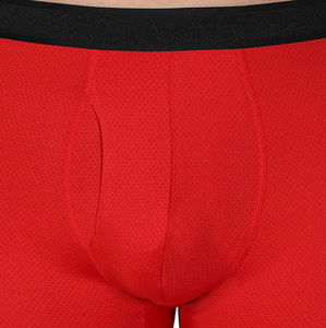 Kivotech กางเกงบ็อกเซอร์ขายาวสำหรับผู้ชายเอวสูงปานกลางระบายอากาศได้ดีสไตล์คลาสสิกสวมใส่สบาย - Product Image 4