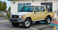 Toyota Land Cruiser d'occasion en excellent état, double cabine, pick-up