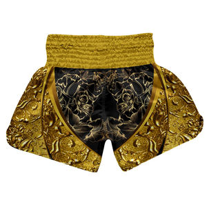 Custom Muay Thai Shorts Venta caliente 2025 Precio bajo Muay Thai Shorts Kickboxing Shorts para hombres - Product Image 3