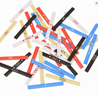 Ensemble de bâtonnets de notation en plastique de luxe, style classique moderne américain, pour jeu de Mahjong, accessoires portables