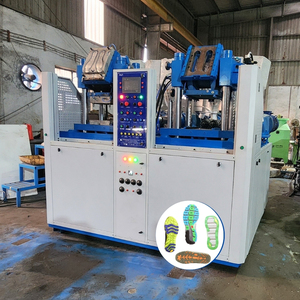 TECHNOCRAT Máquina de fabricación de suelas de triple color, alta productividad, 3000 pares/día, 440V, materia prima TPR - Product Image 1