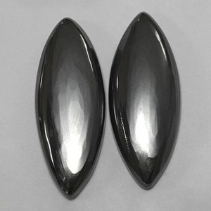Colección Exclusiva 2026: Hematita Natural Marquise Cabujón con Base Plana, Tamaño Calibrado, Piedra Preciosa Suelta, Precios al por Mayor Wow Gems - Product Image 3