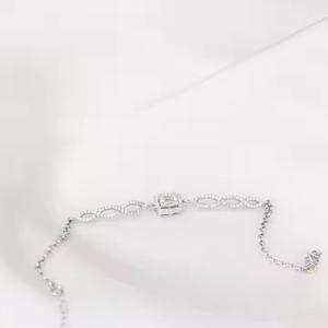 Top Quality Birthstone Moissanite Personalized Bracelet Round Cut For <b>Anniversary</b> Gift - Product Image 3